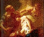 PIAZZETTA, Giovanni Battista The Sacrifice of Isaac oil on canvas